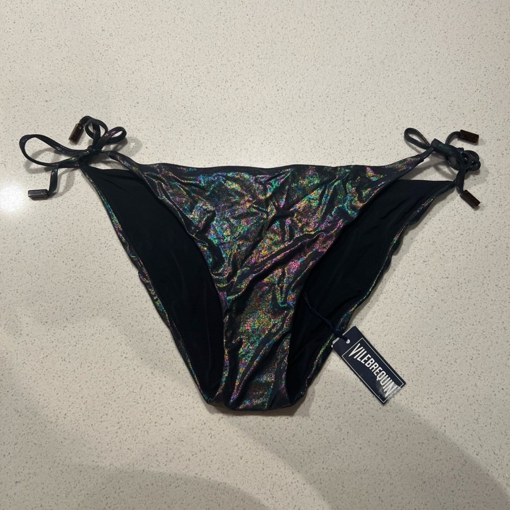 Vilebrequin Iridecent Flore Moonlight Bikini Bottoms